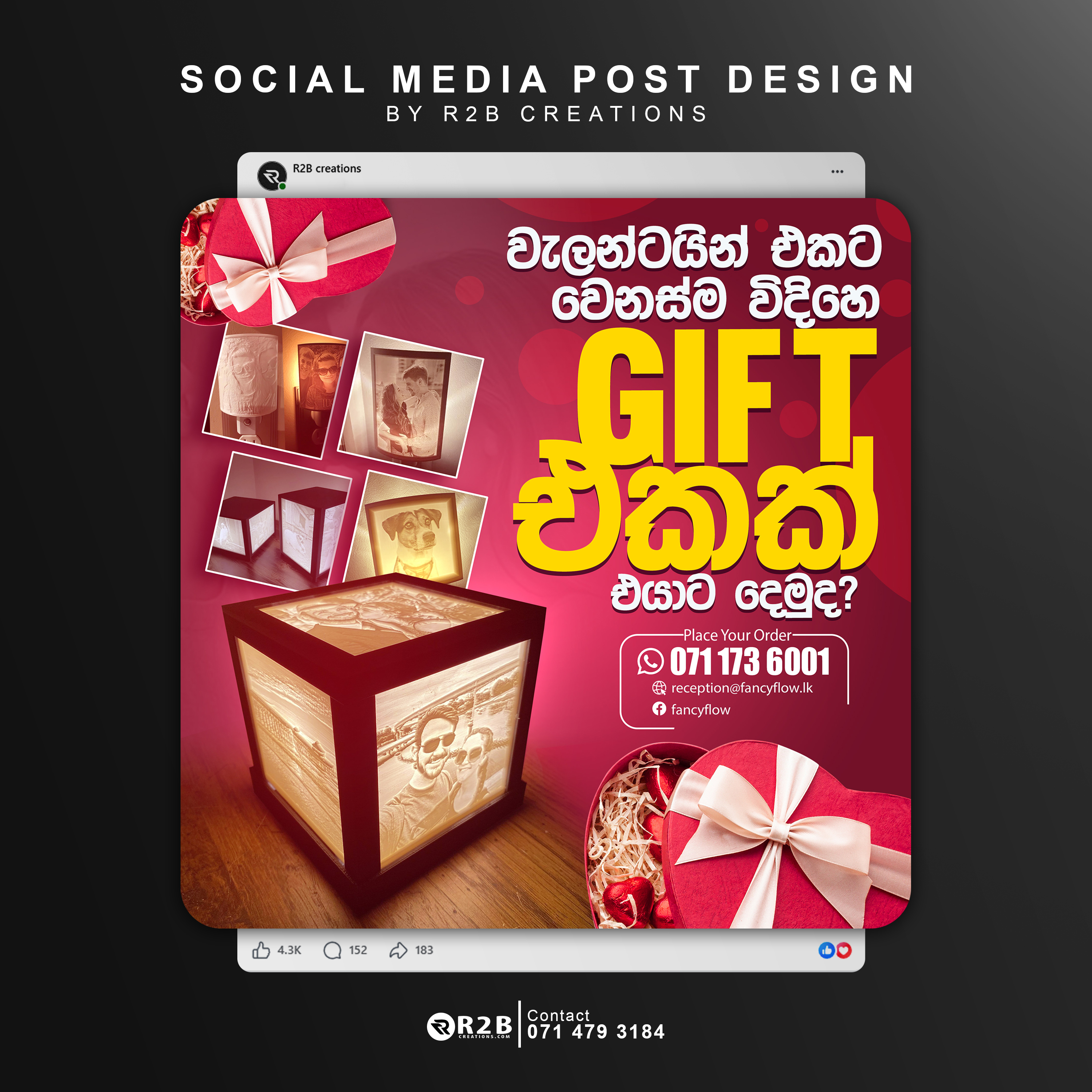 Social media post