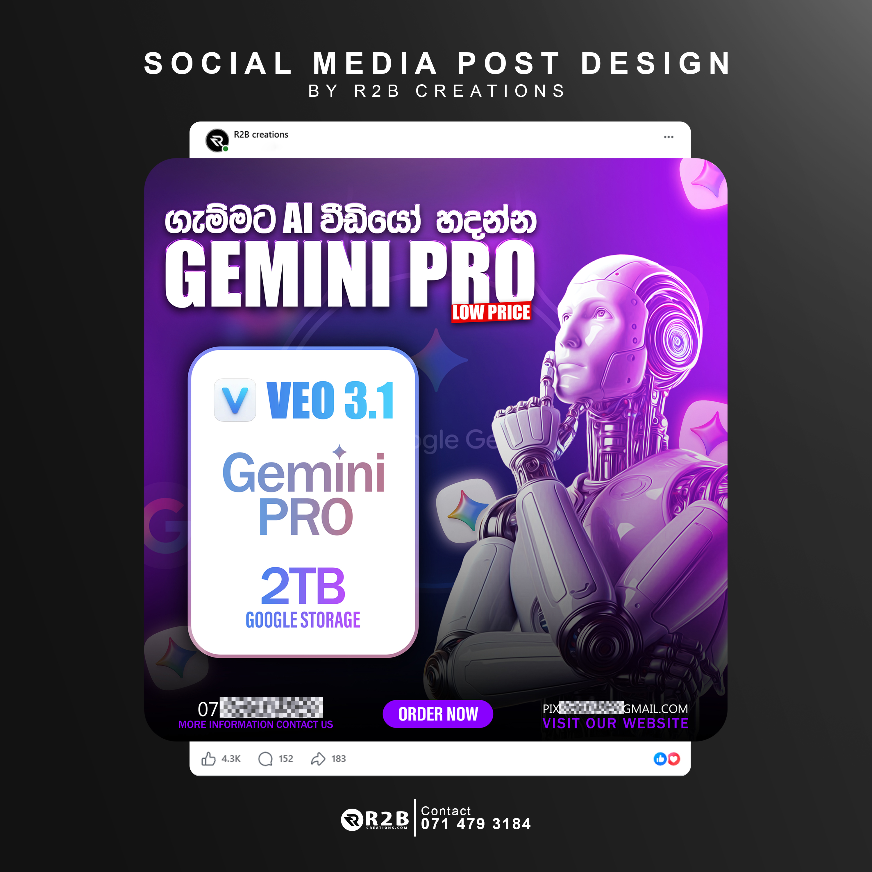 Social media post