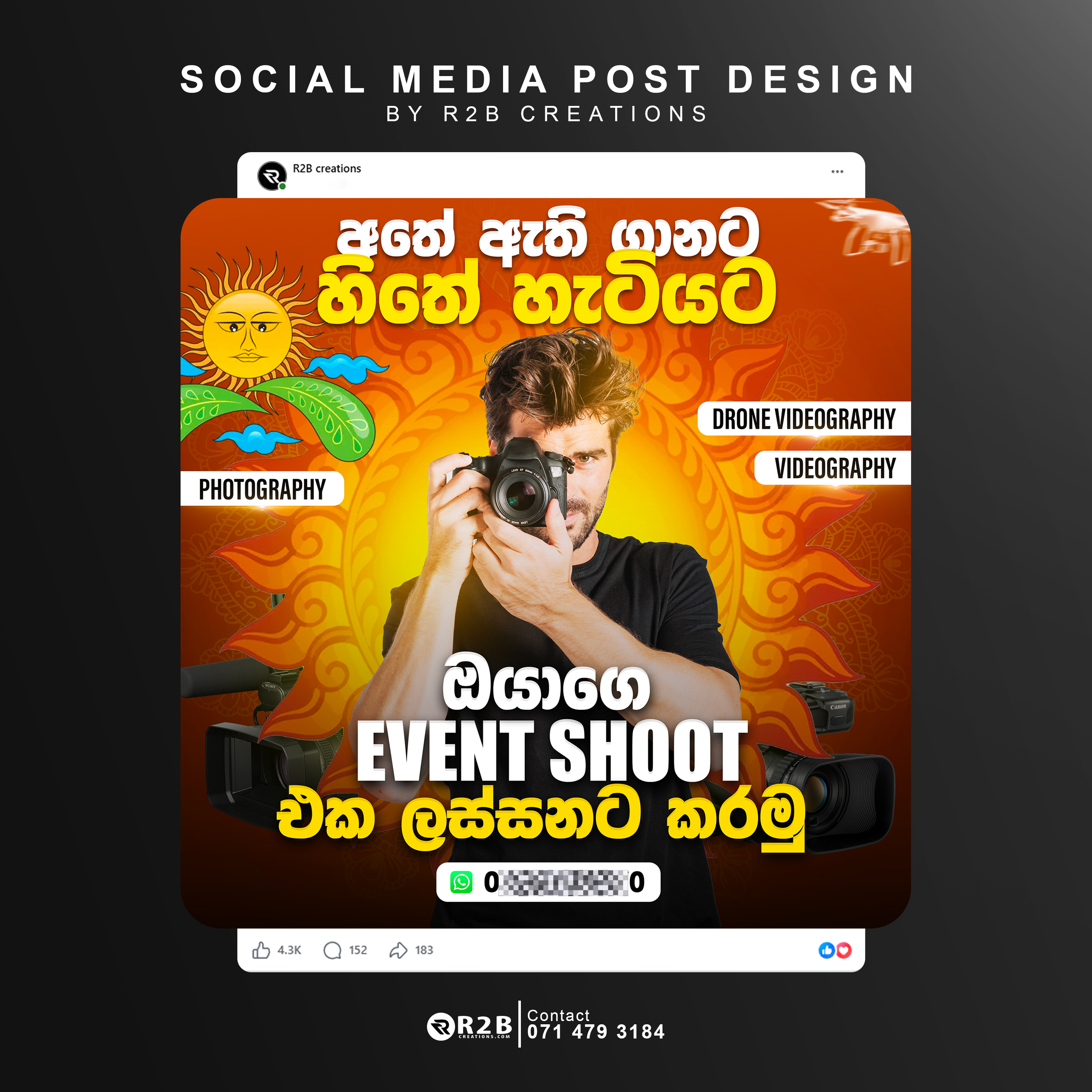 Social media post