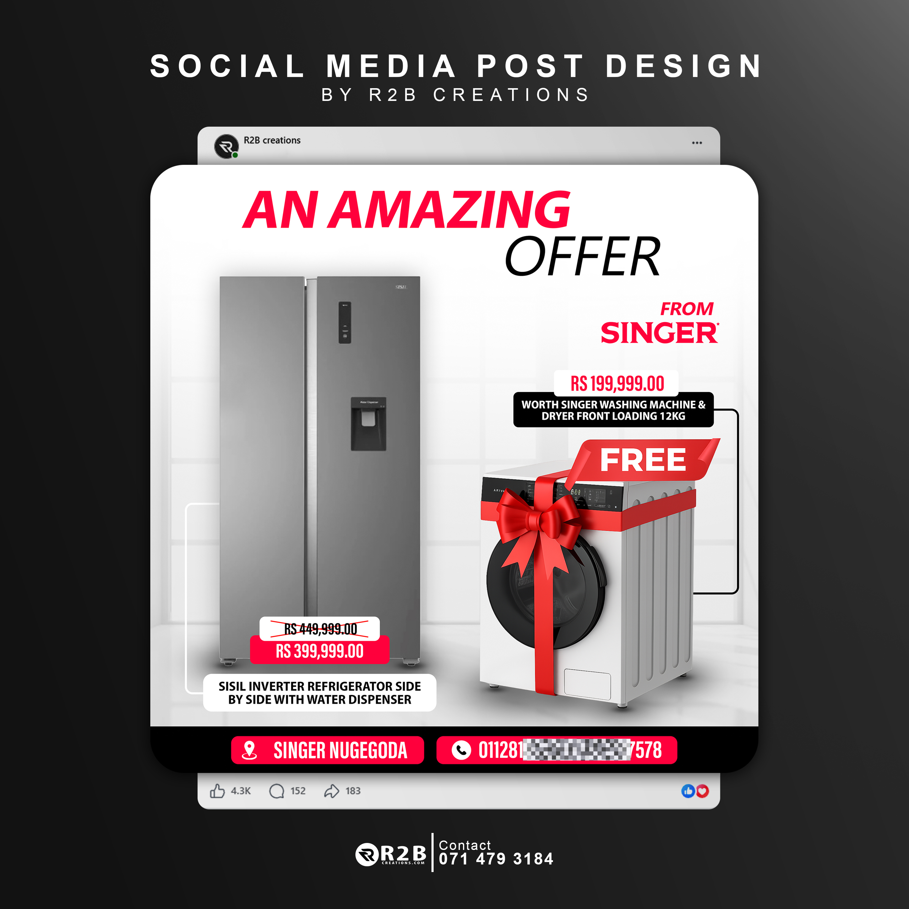 Social media post